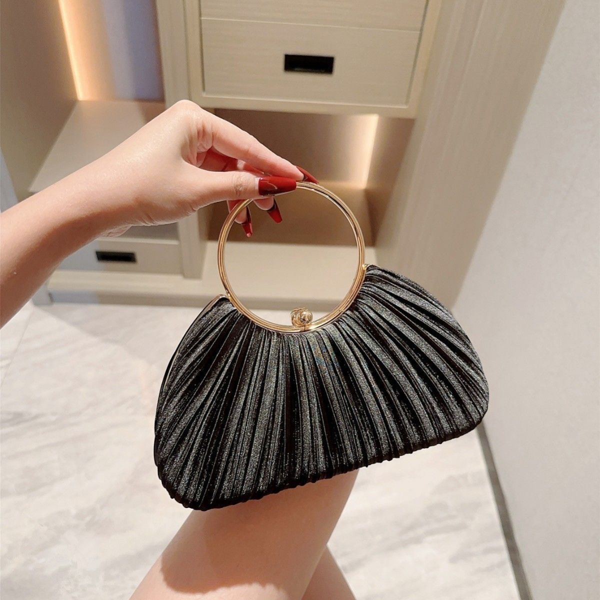 Luxury Satin Evening Clutch