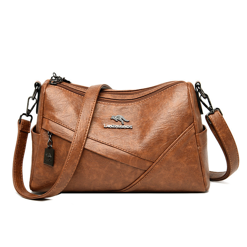 Soft Leather Shoulder Bag