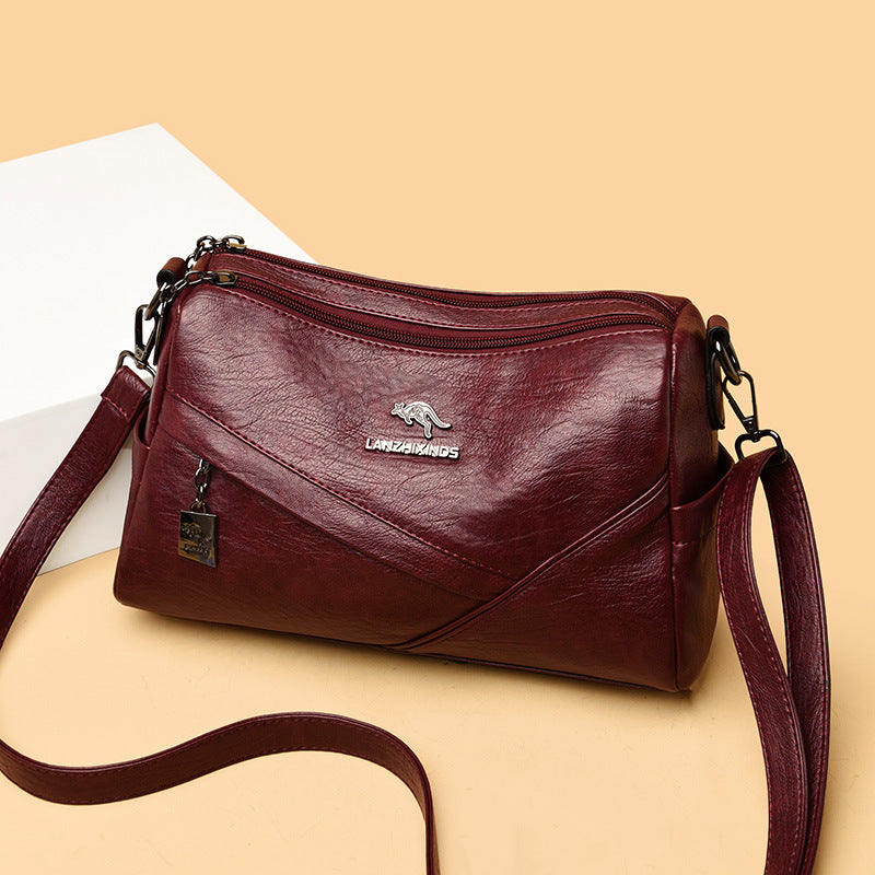 Soft Leather Shoulder Bag