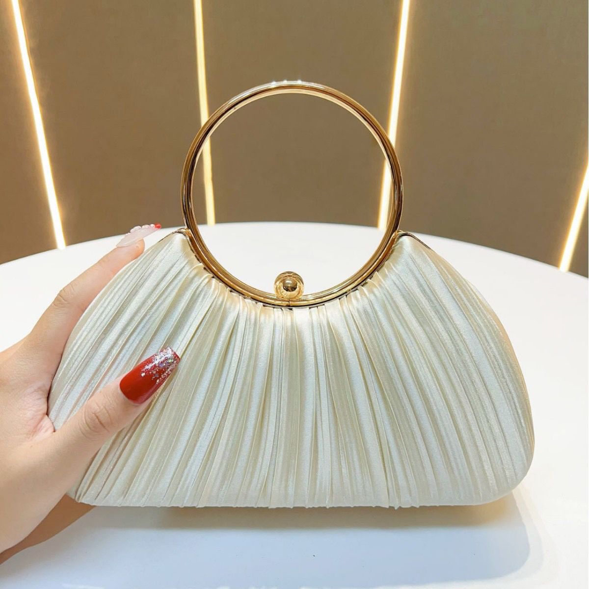 Luxury Satin Evening Clutch