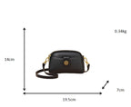 Sac bandoulière souple en cuir confortable pour femmes - Nouveau sac à rabat zippé tendance et polyvalent printemps été pour filles