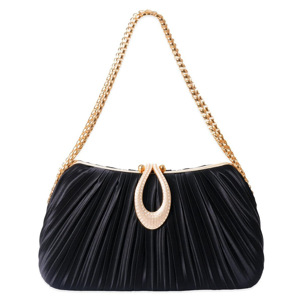 Sophisticated Satin Evening Bag