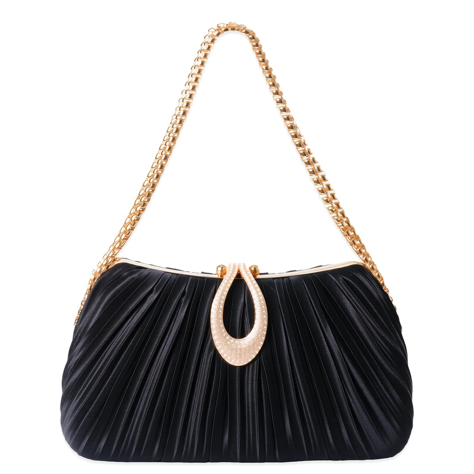 Sophisticated Satin Evening Bag
