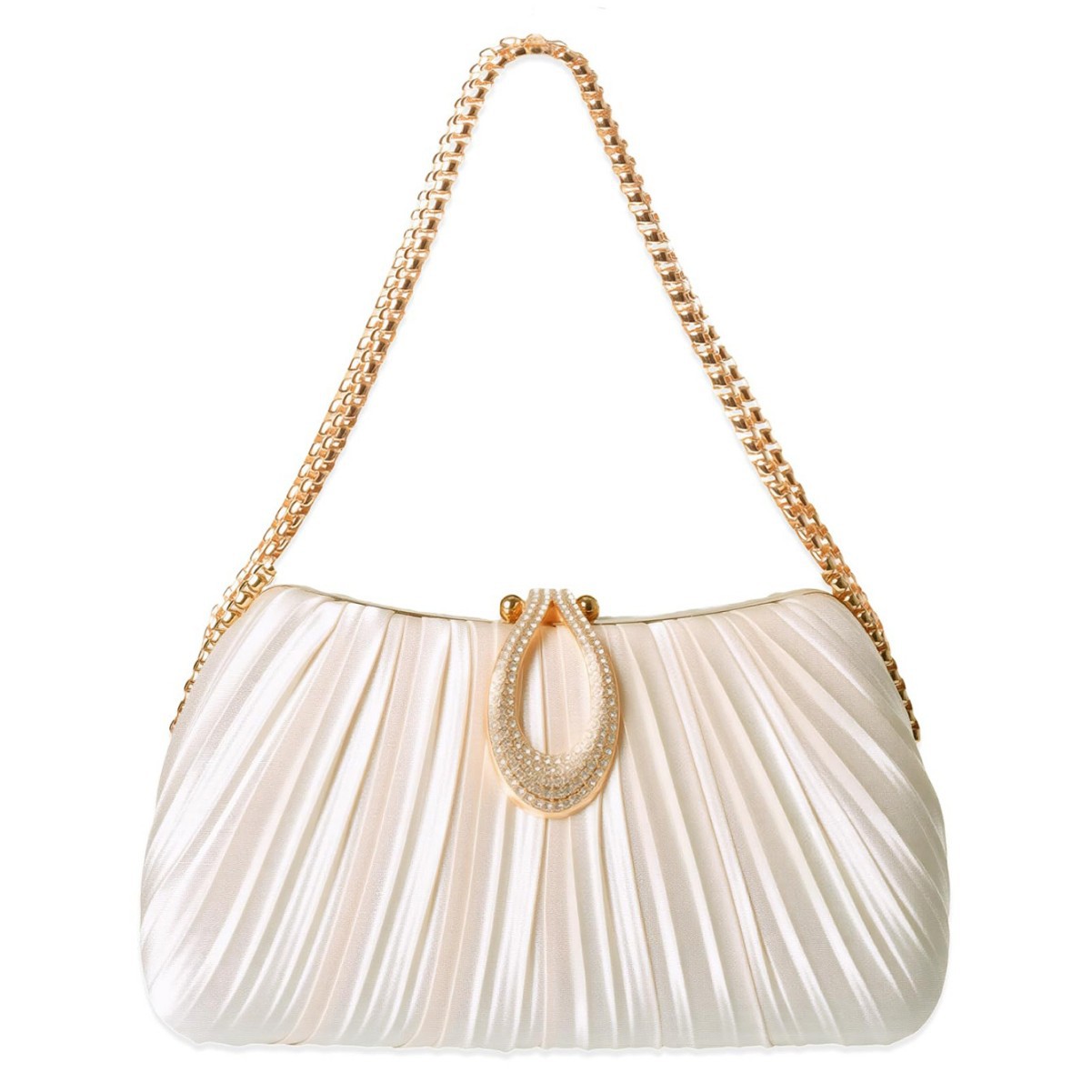 Sophisticated Satin Evening Bag