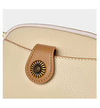 Sac bandoulière souple en cuir confortable pour femmes - Nouveau sac à rabat zippé tendance et polyvalent printemps été pour filles
